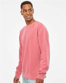 Independent Trading Co. Midweight Pigment-Dyed Crewneck Sweatshirt PRM3500 - Pigment Pink