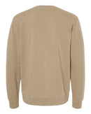Independent Trading Co. Midweight Pigment-Dyed Crewneck Sweatshirt PRM3500 - Pigment Sandstone