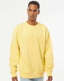 Independent Trading Co. Midweight Pigment-Dyed Crewneck Sweatshirt PRM3500 - Pigment Yellow