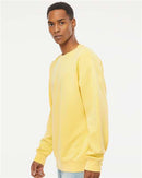 Independent Trading Co. Midweight Pigment-Dyed Crewneck Sweatshirt PRM3500 - Pigment Yellow