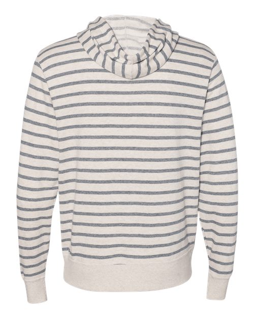 Independent Trading Co. Heathered French Terry Full-Zip Hooded Sweatshirt PRM90HTZ