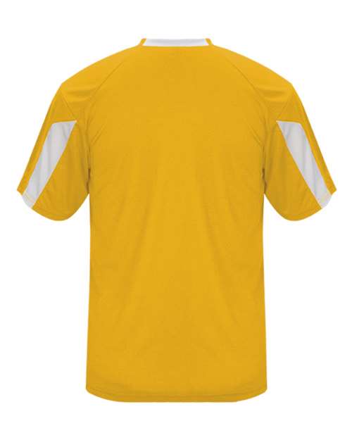 Badger Striker T-Shirt 4176 - Gold/ White