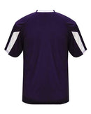 Badger Striker T-Shirt 4176 - Purple/ White