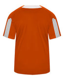 Alleson Athletic Striker Placket 7976 - Burnt Orange/ White