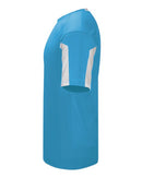 Alleson Athletic Striker Placket 7976 - Columbia Blue/ White