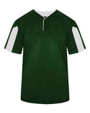 Alleson Athletic Striker Placket 7976 - Forest/ White