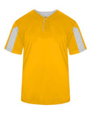 Alleson Athletic Striker Placket 7976 - Gold/ White