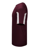Alleson Athletic Striker Placket 7976 - Maroon/ White