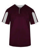 Alleson Athletic Striker Placket 7976 - Maroon/ White