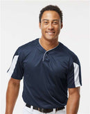 Alleson Athletic Striker Placket 7976 - Navy/ White