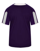 Alleson Athletic Striker Placket 7976 - Purple/ White