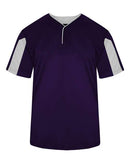 Alleson Athletic Striker Placket 7976 - Purple/ White