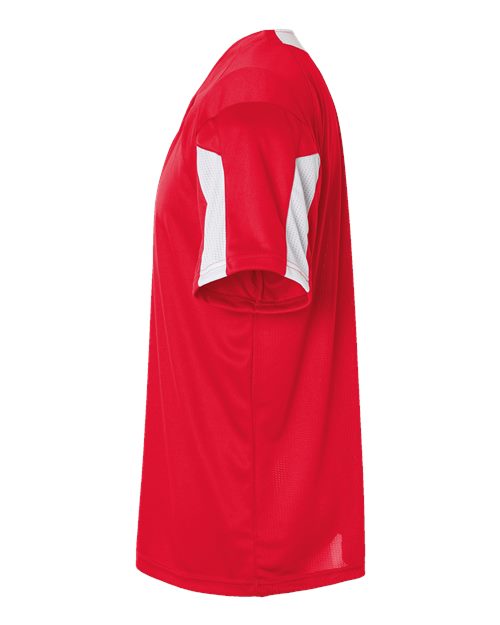 Alleson Athletic Striker Placket 7976 - Red/ White