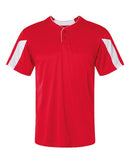 Alleson Athletic Striker Placket 7976 - Red/ White