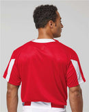 Alleson Athletic Striker Placket 7976 - Red/ White