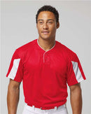 Alleson Athletic Striker Placket 7976 - Red/ White