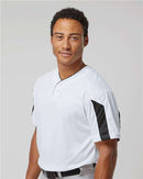 Alleson Athletic Striker Placket 7976 - White/ Black
