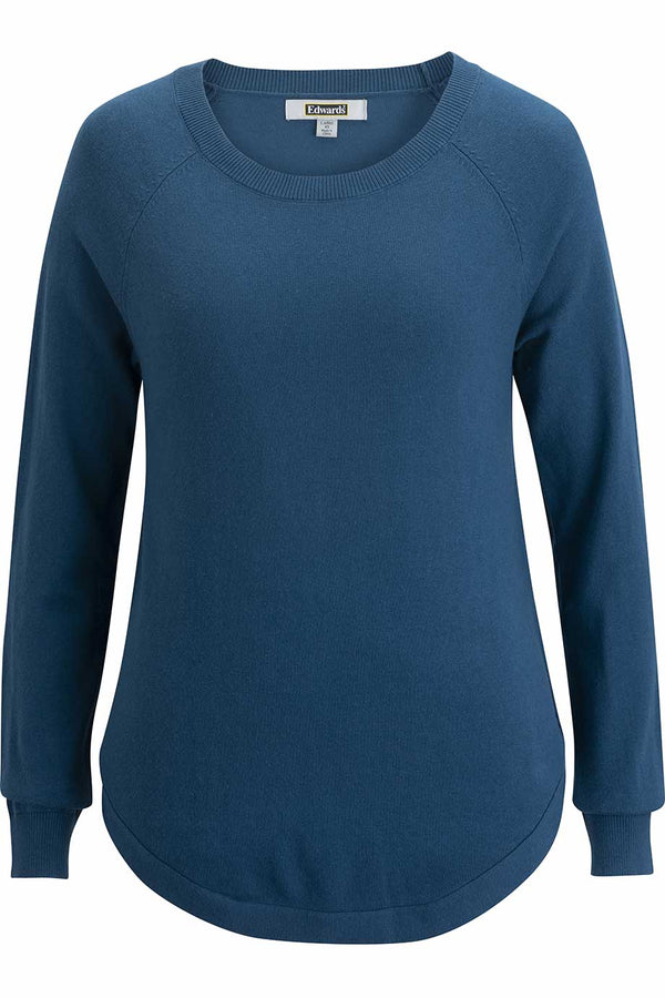 Edwards Ladies Scoop Neck Pullover Sweater [#7051].  Live Chat for Bulk Discounts