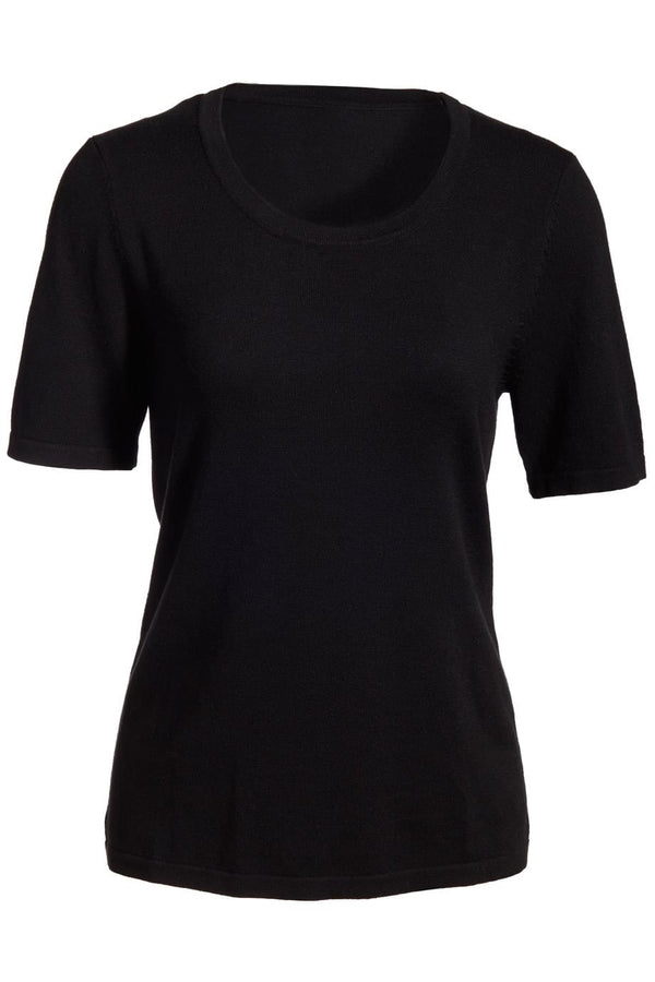 Edwards Ladies Short Sleeve Scoop Neck Sweater [#7055].  Live Chat for Bulk Discounts