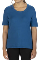 Edwards Ladies Short Sleeve Scoop Neck Sweater [