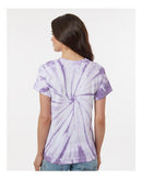 Dyenomite Cyclone Pinwheel Tie-Dyed T-Shirt 200CY - Lavender