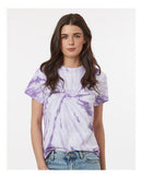 Dyenomite Cyclone Pinwheel Tie-Dyed T-Shirt 200CY - Lavender