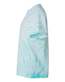 Dyenomite Cyclone Pinwheel Tie-Dyed T-Shirt 200CY - Pale Turquoise