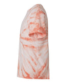 Dyenomite Cyclone Pinwheel Tie-Dyed T-Shirt 200CY - Peach
