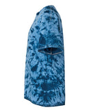 Dyenomite Crystal Tie-Dyed T-Shirt 200CR - Navy/ Columbia