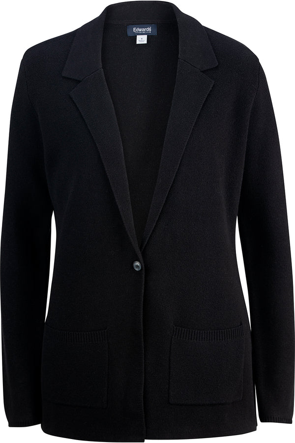 Edwards Ladies Sweater Blazer [#7071].  Live Chat for Bulk Discounts