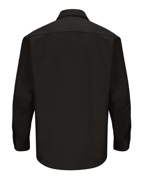 Red Kap Long Sleeve Automotive Crew Shirt SY10