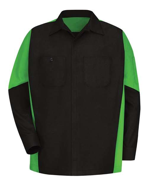 Red Kap Long Sleeve Automotive Crew Shirt SY10