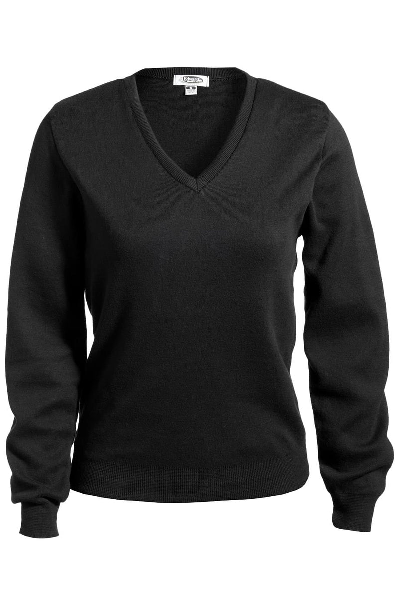 Edwards Ladies V-Neck Cotton Sweater [