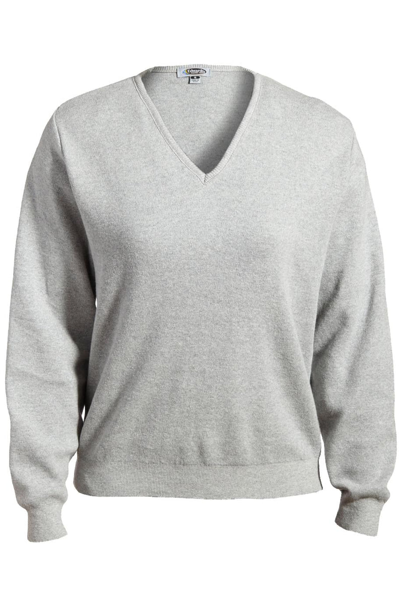 Edwards Ladies V-Neck Cotton Sweater [