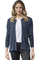 Edwards Ladies Crew Neck Button Front Cardigan [
