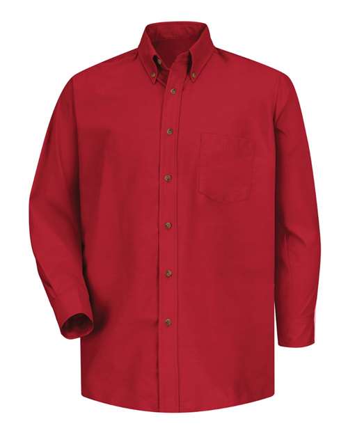 Red Kap Poplin Dress Shirt SP90 - Red - Sleeve 36/37