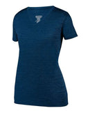 Augusta Sportswear Women's Shadow Tonal Heather Training V-Neck T-Shirt 2902