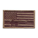 Rothco Subdued Flag & Rifle Morale Patch. Item