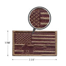 Rothco Subdued Flag & Rifle Morale Patch. Item