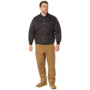 Rothco Diamond Quilted Nylon Flight Jacket. Item
