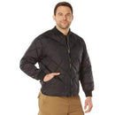 Rothco Diamond Quilted Nylon Flight Jacket. Item