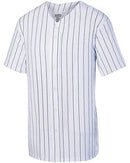 Augusta Sportswear Youth Pinstripe Full Button Baseball Jersey 1686