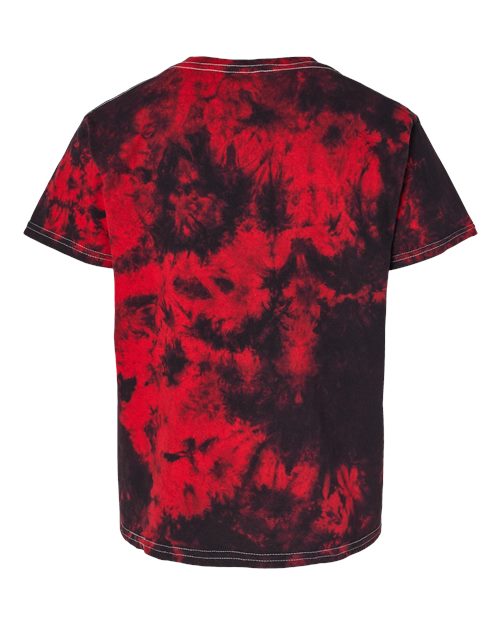 Dyenomite Youth Crystal Tie-Dyed T-Shirt 20BCR