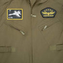 Rothco Kid's Flight Coverall With Patches - Olive Drab. Item