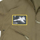 Rothco Kid's Flight Coverall With Patches - Olive Drab. Item