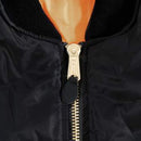 Rothco Womens MA-1 Flight Jacket - Black. Item
