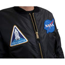 Rothco NASA MA-1 Flight Jacket - Black. Item