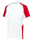 Augusta Sportswear Cutter Jersey 1517 - White/ Red
