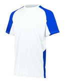 Augusta Sportswear Cutter Jersey 1517 - White/ Royal