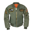 Rothco Kids Flight Jacket with Patches. Item